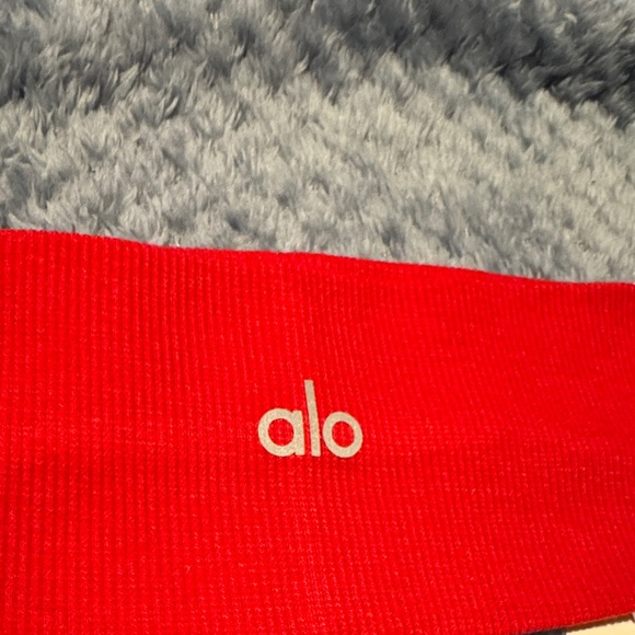 ALO Yoga Red Headband - Picture 2 of 2